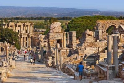 Biblical Ephesus Private Tour From Kusadasi Port - Ephesus Ancient City: Great Theatre, Library of Celsus, Marble Streets