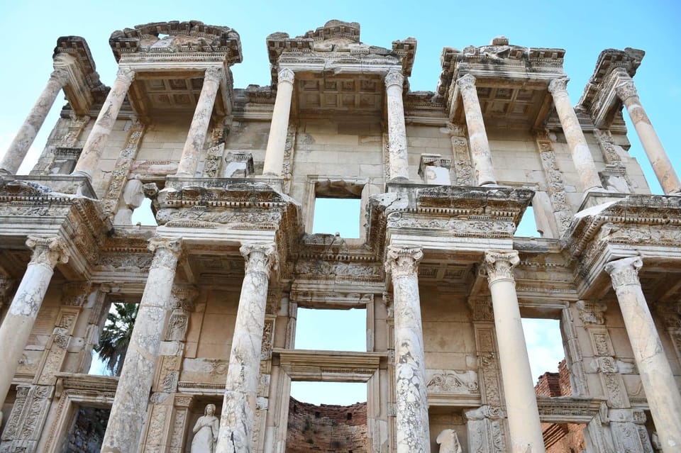 Daily Ephesus&Pamukkale Tour from Istanbul by Return Flight - Hierapolis Ruins Above Pamukkale: Apollo, Theatre, and Necropolis