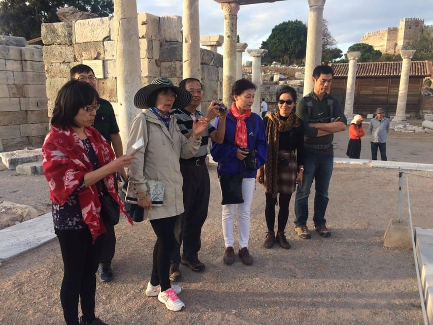 Drive by Ephesus&Ancient wonders(NO walking&NO hidden costs) - Turkmen Carpet Village Demonstration and Pattern Meanings