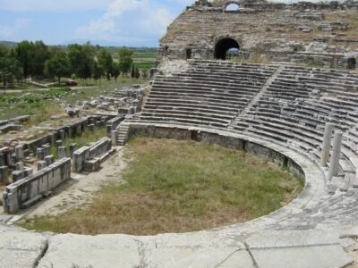 Ephesus, Priene, Miletos and Didyma Tour - Ephesus: Marble Streets, a Giant Theatre, and a Very Weird Advertisement