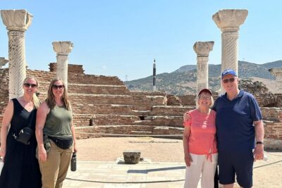 FOR CRUISERS: Highlights of Ephesus Private Tour (GUARANTEED ON-TIME RETURN) - Basilica of St. John and the Artemis Temple panoramic moment