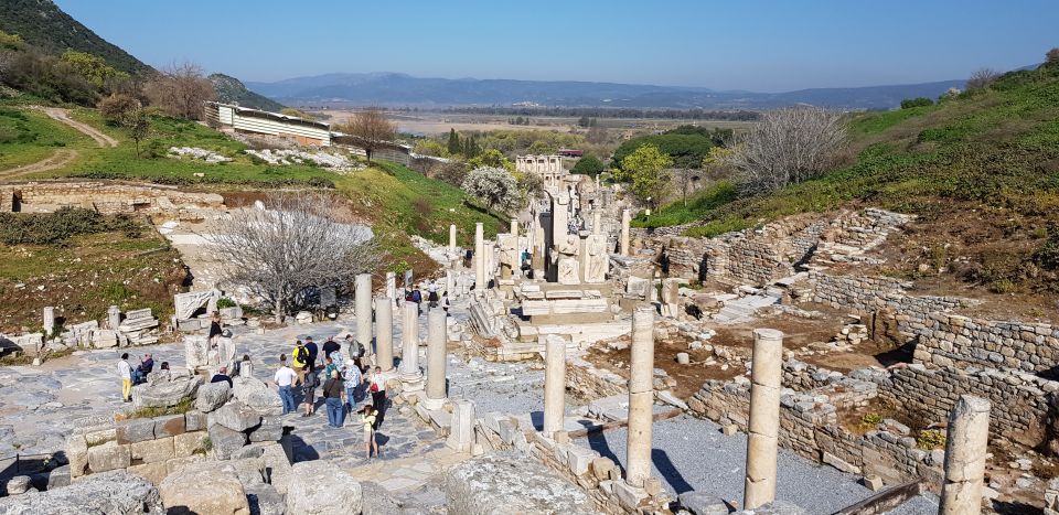 From Kusadasi or Selcuk: Full-Day Ephesus Tour with Lunch - Ephesus in Motion: Celsus, Marble Road, and the Great Theater