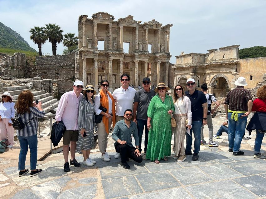 From Kusadasi : Private Ephesus Tour by Local - Celsus Library, marble statues, fountains, and terrace houses
