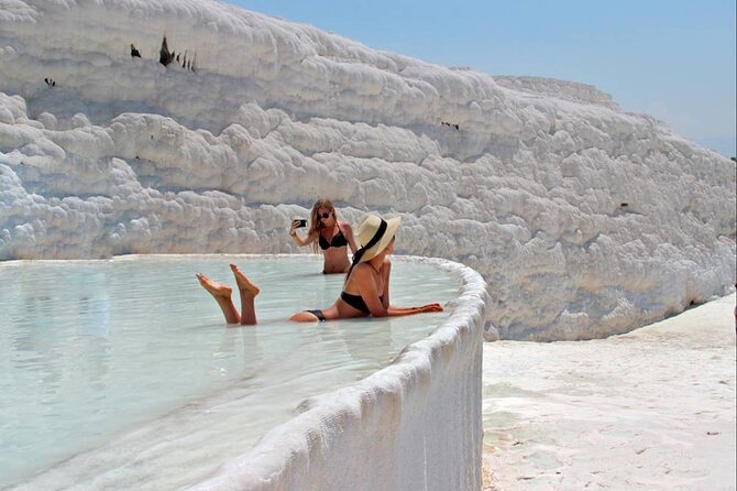 Full Day Pamukkale Guided Tour From Kusadasi With Thermal Pools - Denizli break: toilets, refreshments, and a breather