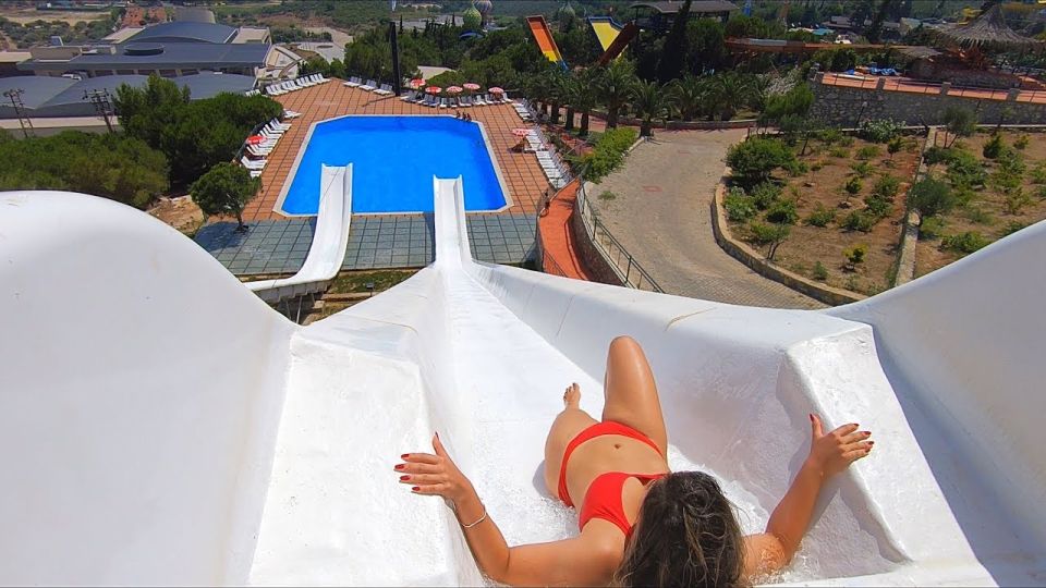 Kusadasi: Adaland AquaPark Entry Ticket - Thrill slide zone: Side Winder, Kamikaze, and Phantom