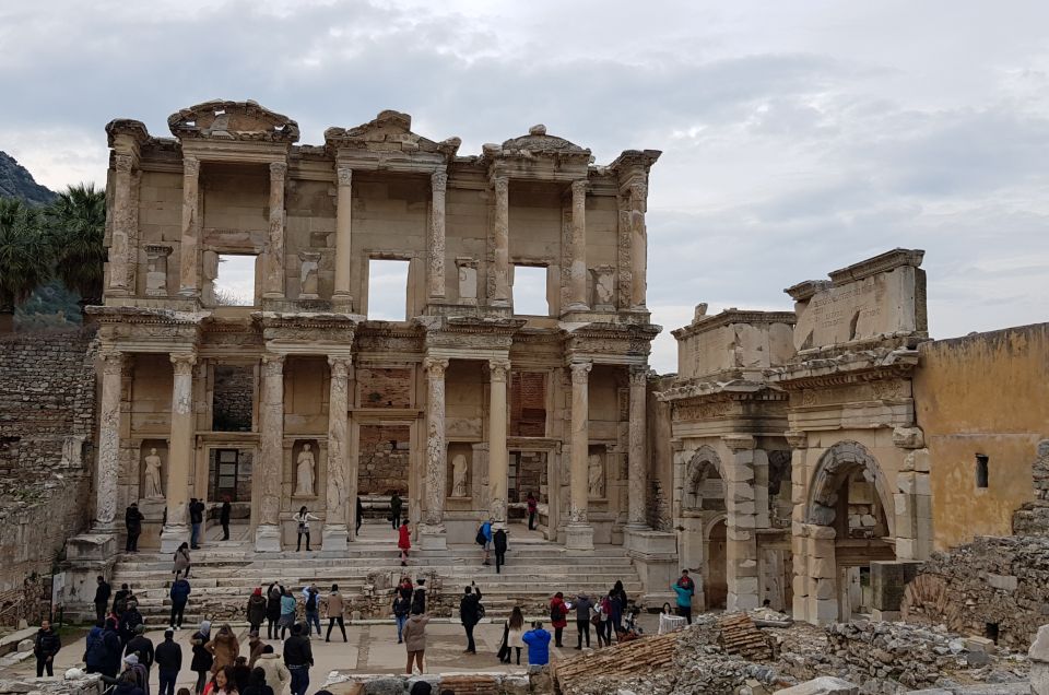 Kusadasi Cruise Port: Best of Ephesus Tour | Skip-The-Line - Terrace Houses of Ephesus: Mosaics, Fountains, and Central Heating
