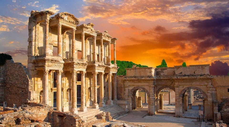 Kusadasi: Ephesus Ancient City, Ceramic Workshop & Shopping - Ephesus ruins: what you’ll actually be walking past