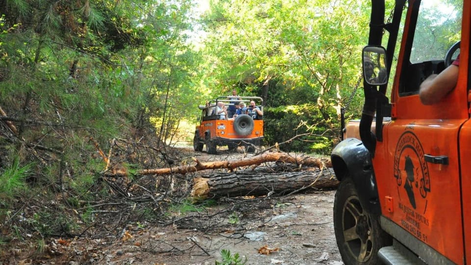 Kusadasi : Jeep Safari Tour - BBQ by the Fire Pool and the Road to the Waterfall