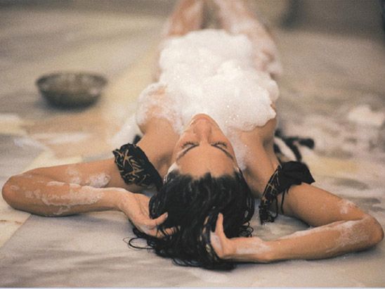 Kusadasi: Turkish Bath Experience - Inside the hamam: clogs, a waist-cloth, and going with the flow