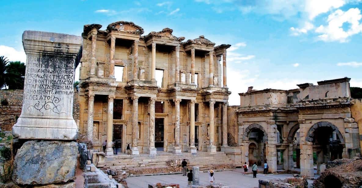 Selcuk: Full-Day Ephesus and House of Virgin Mary Tour - Library of Celsus: the facade that makes Ephesus feel real