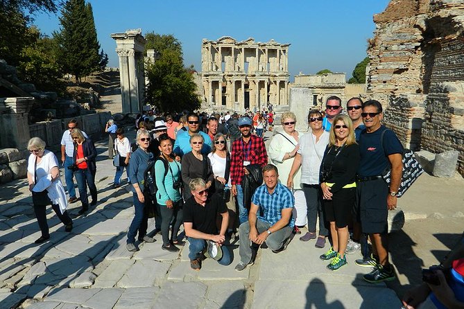 SKIP THE LINE : Private Ephesus Shore Tour in Kusadasi Turkiye - Ancient City of Ephesus: the downhill route that actually feels manageable