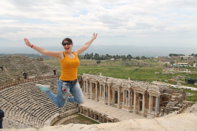 Small Group Pamukkale Day Tour from Selcuk or Kusadası - Pamukkale Theater and the panoramic stop: quick, scenic, and worth it